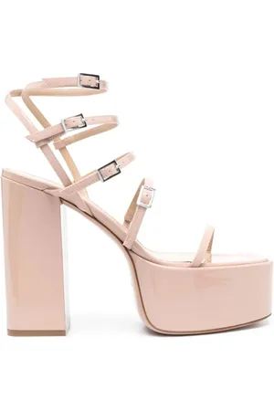 PARIS TEXAS Buty, Kobieta, Różowy, 37 1/2 EU, Skóra, Sandały na platformie Jessica