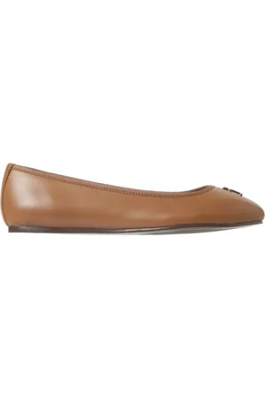 Tommy Hilfiger Buty, Kobieta, brązowy, 38 EU, Skóra, Zamknięte baleriny