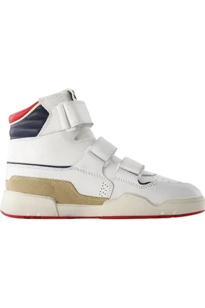 Isabel Marant Buty, Kobieta, Biały, 40 EU, Bawełna, Sneakersy z zaokrąglonym noskiem