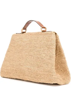 IBELIV Torebki, Kobieta, Beżowy, ONE SIZE, Lahady Raffia Handbag