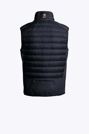 Parajumpers Kurtki, Mężczyzna, Niebieski, 2XL, Poliester, Hybrydowa Kamizelka