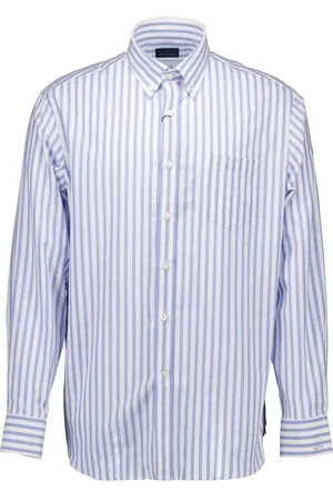 Paul & Shark Koszule, Mężczyzna, Niebieski, 3XL, Bawełna, Koszula z długim rękawem z bawełnianego diagonalu