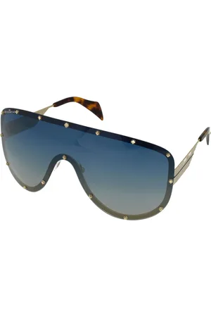 John Richmond Akcesoria, Mężczyzna, Czarny, ONE SIZE, Stylowe okulary przeciwsłoneczne typu maska