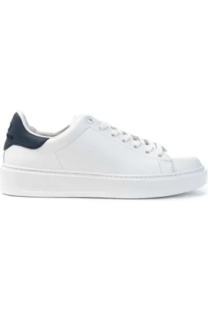 Woolrich Buty, Mężczyzna, Biały, 42 EU, Skóra, Clic Court Leather Sneakers