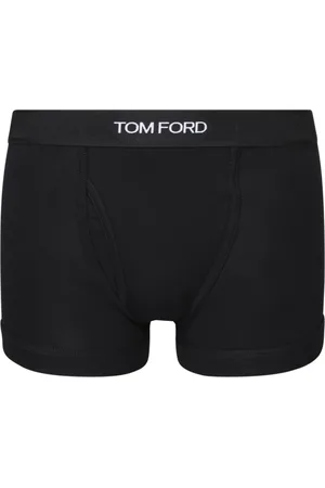 Tom Ford Bielizna, Mężczyzna, Czarny, S, Bawełna, Bokserki bawełniane