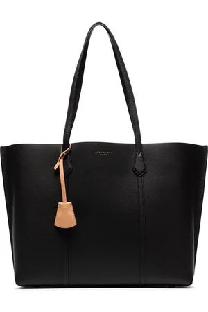 Tory Burch Torebki, Kobieta, Czarny, ONE SIZE, Skóra, Torebka typu tote z trzema przegrodami