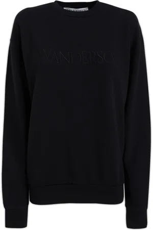 J.W.Anderson Bluzy, Kobieta, Czarny, S, Bawełna, Maglieria Sweatshirt