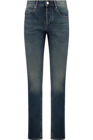 Isabel Marant Jeansy, Kobieta, Niebieski, M, Bawełna, Jeansyy Slim-fit z elastycznej bawełny