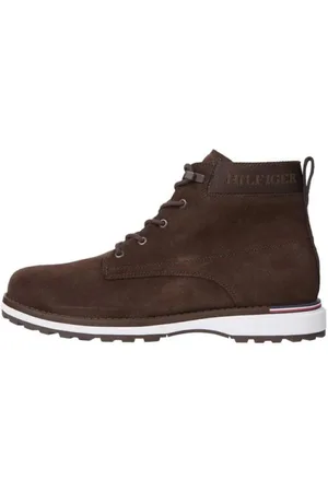 Tommy Hilfiger Buty, Mężczyzna, brązowy, 42 EU, Zamsz, Zamszowe buty outdoorowe