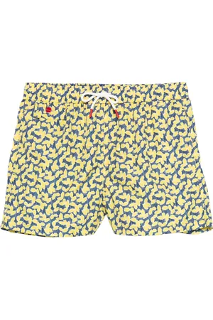 Kiton Stroje kąpielowe, Mężczyzna, Żółty, L, Poliester, Stylowy Top