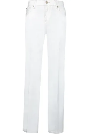 7 for all Mankind Jeansy, Kobieta, Biały, W26, Białe Jeansyy dla Kobiet