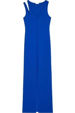 Patrizia Pepe Sukienki, Kobieta, Niebieski, M, Sukienka Maxi