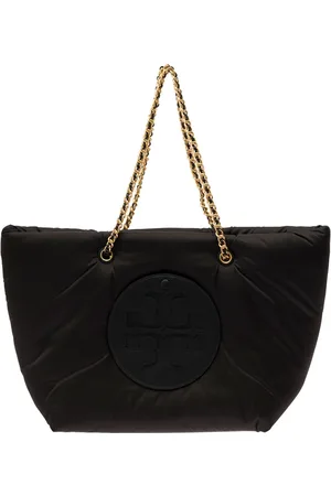Tory Burch Torebki, Kobieta, Czarny, ONE SIZE, Poliester, Ella Puffy Chain Tote