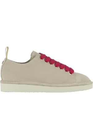 Panchic Buty, Kobieta, Beżowy, 40 EU, Zamsz, Sznurowane Sneakersy