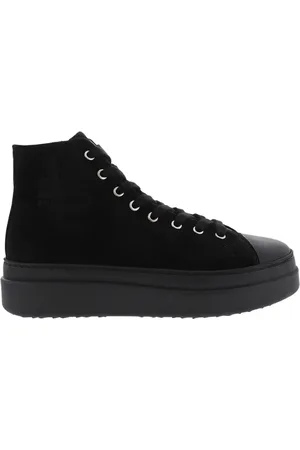 Isabel Marant Buty, Kobieta, Czarny, 39 EU, Zamsz, Austen High Sneaker