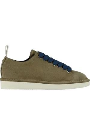 Panchic Buty, Mężczyzna, Zielony, 42 EU, Zamsz, P01 Sznurowane Buty
