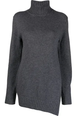 Jil Sander Swetry, Kobieta, Szary, XS, Wełna, Casualowy szary sweter wełniany