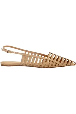 CARRANO Buty, Kobieta, Beżowy, 38 EU, Slingback z skóry