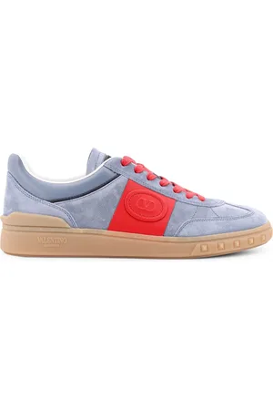 VALENTINO GARAVANI Buty, Mężczyzna, Niebieski, 42 EU, Skóra, Upvillage Low Top Sneakers