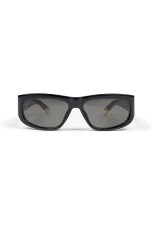 Jacquemus Akcesoria, Kobieta, Czarny, ONE SIZE, Okulary przeciwsłoneczne Pilota