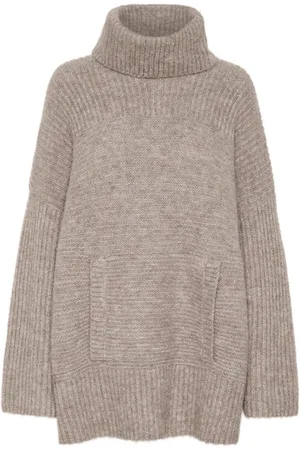 Part Two Swetry, Kobieta, brązowy, S, Cozy Knit Sweater