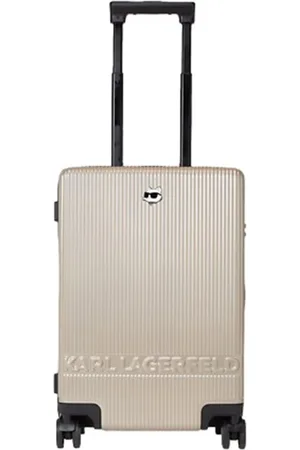 Karl Lagerfeld Walizki, Kobieta, Beżowy, ONE SIZE, Walizka Kabinowa
