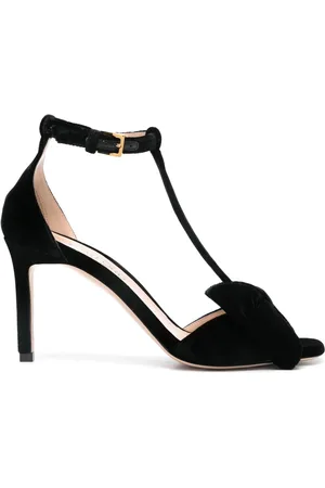 Tom Ford Buty, Kobieta, Czarny, 40 EU, Skóra, Sandały na Niskim Obcasie