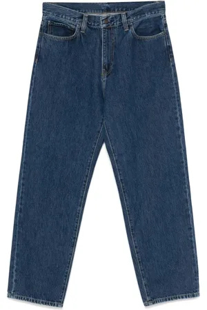 Carhartt Jeansy, Mężczyzna, Niebieski, W32, Denim, Indigo Jeansy Straight Leg