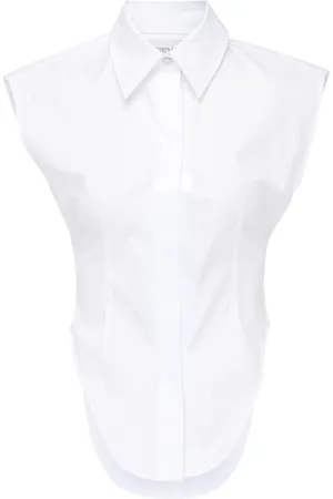 Sportmax Bluzki, Kobieta, Biały, XS, Elegancka Koszula 12111032600-001