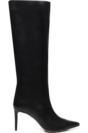 Giuliano Galiano Buty, Kobieta, Czarny, 38 EU, Czarne wysokie buty z 8 cm obcasem