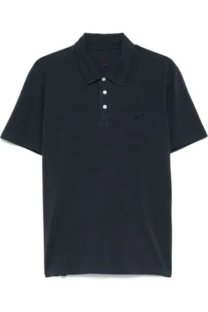 Woolrich Koszulki, Mężczyzna, Niebieski, M, Bawełna, Koszulka Polo z Krótkim Rękawem
