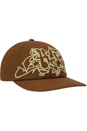 Huf Akcesoria, unisex, brązowy, ONE SIZE, Brązowy Kapelusz Snapback Outlines