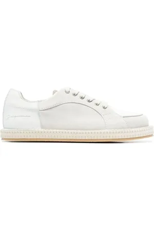 Jacquemus Buty, Mężczyzna, Beżowy, 43 EU, Skóra, Les Chaussures Blé Sneakers