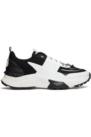 VALENTINO GARAVANI Buty, Mężczyzna, Czarny, 42 EU, Len, True Act Low Top Sneaker