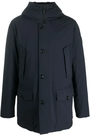 Woolrich Kurtki, Mężczyzna, Niebieski, S, Nylon, Arctic Parka Coat
