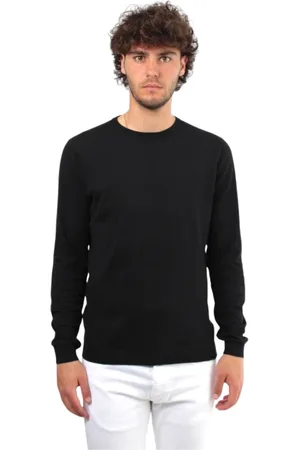 PEOPLE OF SHIBUYA Bluzy, Mężczyzna, Czarny, L, Bawełna, Bluza Crew Neck