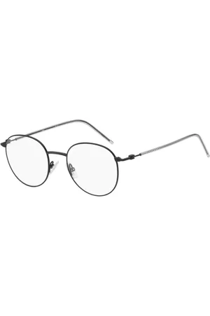 HUGO BOSS Akcesoria, Mężczyzna, Czarny, ONE SIZE, Okulary z metalową oprawką w kolorze matowej czerni