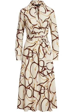Ralph Lauren Sukienki, Kobieta, Wielobarwność, M, 250963459001 Sukienki DO Kolan