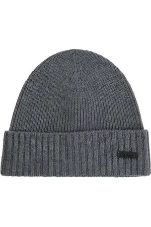 HUGO BOSS Akcesoria, unisex, Szary, ONE SIZE, Wełna, Szal z dziewiczej wełny