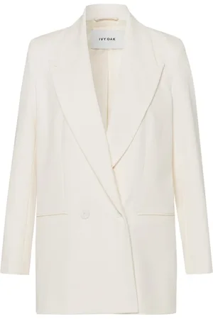 Ivy & Oak Kurtki, Kobieta, Biały, L, Poliester, JIL Blazer