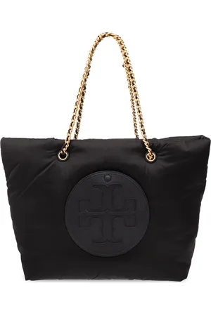 Tory Burch Torebki, Kobieta, Czarny, ONE SIZE, Skóra, Torba Shopper Ella