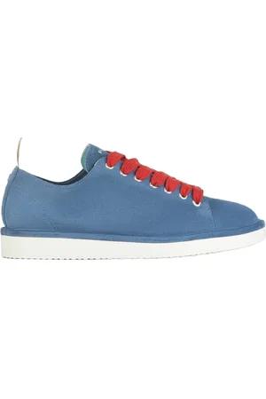 Panchic Buty, Mężczyzna, Niebieski, 44 EU, Zamsz, Sznurowane Sneakersy