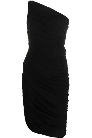 Norma Kamali Sukienki, Kobieta, Czarny, S, Elegancka Sukienka Diana dla Kobiet