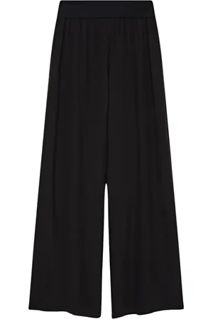 Joseph Spodnie, Kobieta, Czarny, XL, Jedwabne spodnie Crepe De Soie Hulin