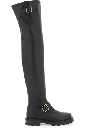 Jimmy Choo Buty, Kobieta, Czarny, 37 EU, Skóra, Botki Biker
