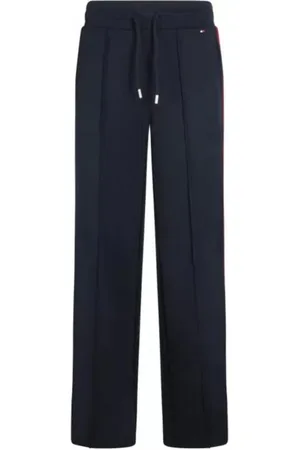 Tommy Hilfiger Spodnie, Kobieta, Niebieski, S, Poliester, Global Stripe Pants