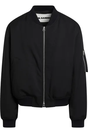 Jil Sander Kurtki, Mężczyzna, Czarny, M, Bomber Jacket