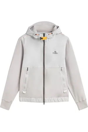 Parajumpers Kurtki, Mężczyzna, Szary, L, Nylon, Funkcjonalny Sweter Polar Trident