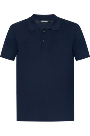 Jacquemus Koszulki, Mężczyzna, Niebieski, L, Niebieska koszulka T-shirt i Polo