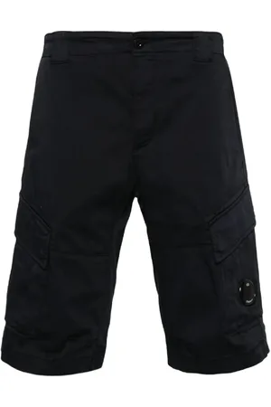 C.P. Company Szorty, Mężczyzna, Czarny, L, Sateen Stretch Cargo Shorts